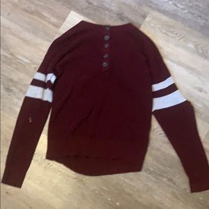 Maroon American eaglet sweater